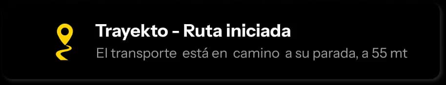 Recibes notificaciones de proximidad